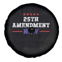 25th Amendment Now Patriotic Spare Tire Cover Red White and Blue Political Satire
