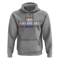 25th Amendment Now Patriotic Hoodie Red White and Blue Political Satire