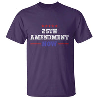 25th Amendment Now Patriotic T Shirt Red White and Blue Political Satire
