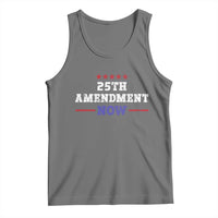 25th Amendment Now Patriotic Tank Top Red White and Blue Political Satire