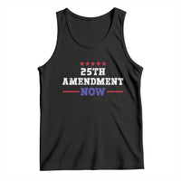 25th Amendment Now Patriotic Tank Top Red White and Blue Political Satire