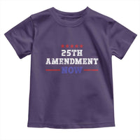 25th Amendment Now Patriotic Toddler T Shirt Red White and Blue Political Satire