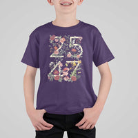2547 Wildflower Floral Graphic T Shirt For Kid Subtle Coded 25th Amendment Political Satire Aesthetic