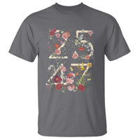 2547 Wildflower Floral Graphic T Shirt Subtle Coded 25th Amendment Political Satire Aesthetic