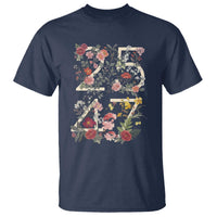 2547 Wildflower Floral Graphic T Shirt Subtle Coded 25th Amendment Political Satire Aesthetic