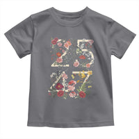 2547 Wildflower Floral Graphic Toddler T Shirt Subtle Coded 25th Amendment Political Satire Aesthetic