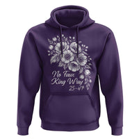 No Faux King Way 25 47 Hoodie Floral Bouquet Resist Authoritarian 25th Amendment