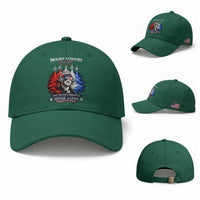 Patriotic George Washington Sunglasses and Fighter Jets Baseball Cap Imagine A Country So Great Pride