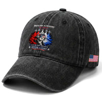 Patriotic George Washington Sunglasses and Fighter Jets Washed Cotton Baseball Cap Imagine A Country So Great Pride