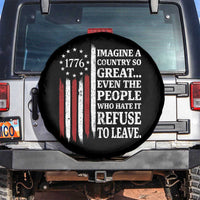 Vintage 1776 Betsy Ross Flag Imagine A Country So Great Spare Tire Cover Retro Patriotic American Heritage