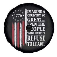 Vintage 1776 Betsy Ross Flag Imagine A Country So Great Spare Tire Cover Retro Patriotic American Heritage