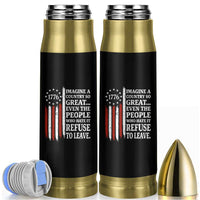 Vintage 1776 Betsy Ross Flag Imagine A Country So Great Bullet Tumbler Retro Patriotic American Heritage