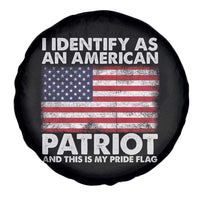 I Identify As An American Patriot Spare Tire Cover This Is My Pride Flag