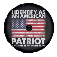 I Identify As An American Patriot Spare Tire Cover This Is My Pride Flag