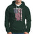 American Veteran Hoodie US Flag With Rifle And Dog Tags - Wonder Print Shop