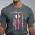American Veteran T Shirt US Flag With Rifle And Dog Tags - Wonder Print Shop