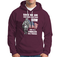 American Patriot Hoodie This Is A Cordless Hole Puncher US Flag Rifle - Wonder Print Shop