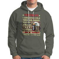 Veteran Hoodie I Miss Being Cold Tired I Miss My Brothers I Would Do It All Over Again US Flag Bald Eagle Dog Tags - Wonder Print Shop
