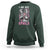 Female Veteran Sweatshirt I Am Not Most Girls American Flag Combat Boots And Dog Tags - Wonder Print Shop