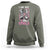 Female Veteran Sweatshirt I Am Not Most Girls American Flag Combat Boots And Dog Tags - Wonder Print Shop
