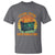 Dumpster Fire T Shirt It's Fine I'm Fine Everything Is Fine Retro Vintage - Wonder Print Shop