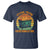 Dumpster Fire T Shirt It's Fine I'm Fine Everything Is Fine Retro Vintage - Wonder Print Shop