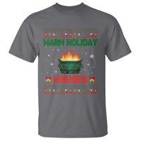 Christmas Dumpster Fire T Shirt Warm Holiday Wishes - Wonder Print Shop