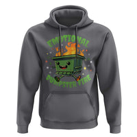 Emotional Dumpster Fire Hoodie Funny Mental Health Retro Groovy - Wonder Print Shop