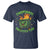 Emotional Dumpster Fire T Shirt Funny Mental Health Retro Groovy - Wonder Print Shop