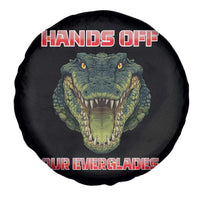 Hands Off Our Everglades Spare Tire Cover Fierce Alligator Protest - Wonder Print Shop