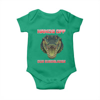 Hands Off Our Everglades Baby Onesie Fierce Alligator Protest - Wonder Print Shop