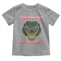 Hands Off Our Everglades Toddler T Shirt Fierce Alligator Protest - Wonder Print Shop