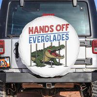 Hands Off Everglades Spare Tire Cover Alligator Protest - Wonder Print Shop