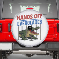 Hands Off Everglades Spare Tire Cover Alligator Protest - Wonder Print Shop