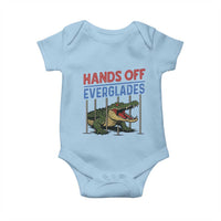 Hands Off Everglades Baby Onesie Alligator Protest - Wonder Print Shop