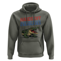 Hands Off Everglades Hoodie Alligator Protest - Wonder Print Shop