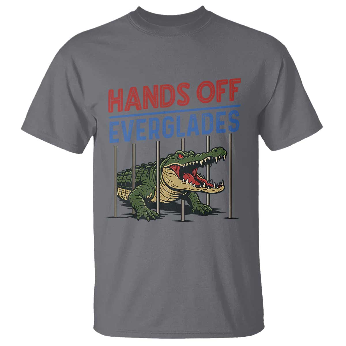 Hands Off Everglades T Shirt Alligator Protest - Wonder Print Shop