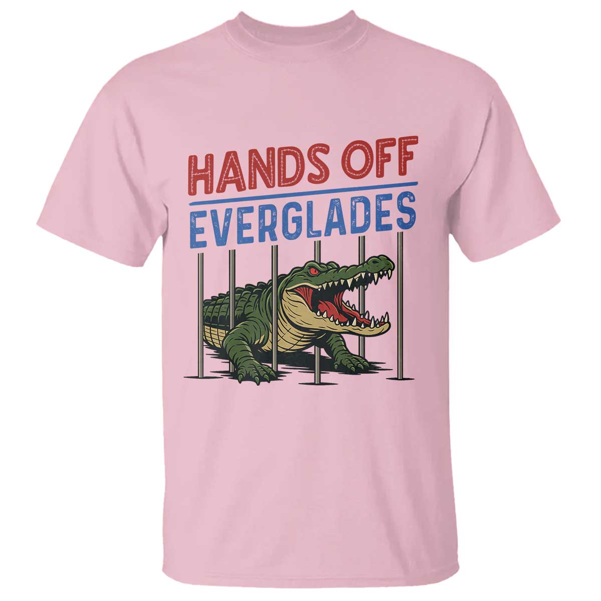 Hands Off Everglades T Shirt Alligator Protest - Wonder Print Shop