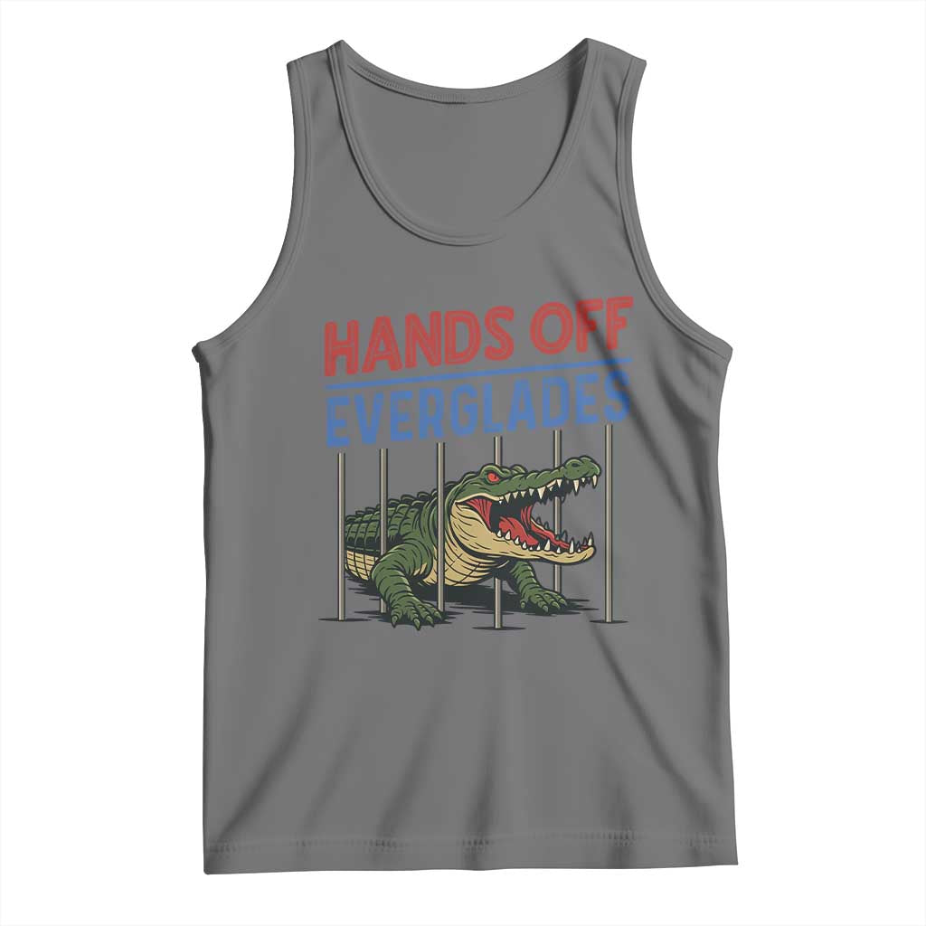 Hands Off Everglades Tank Top Alligator Protest - Wonder Print Shop