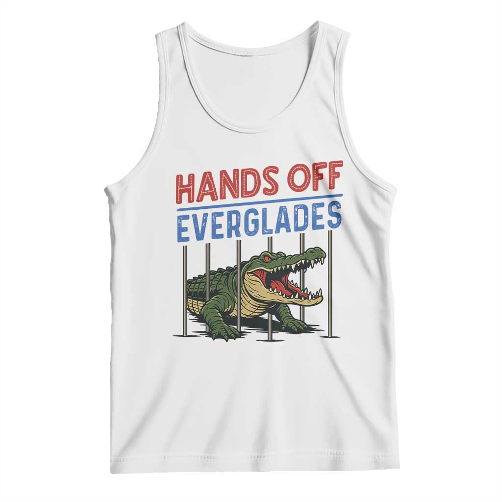 Hands Off Everglades Tank Top Alligator Protest - Wonder Print Shop