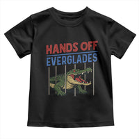 Hands Off Everglades Toddler T Shirt Alligator Protest - Wonder Print Shop
