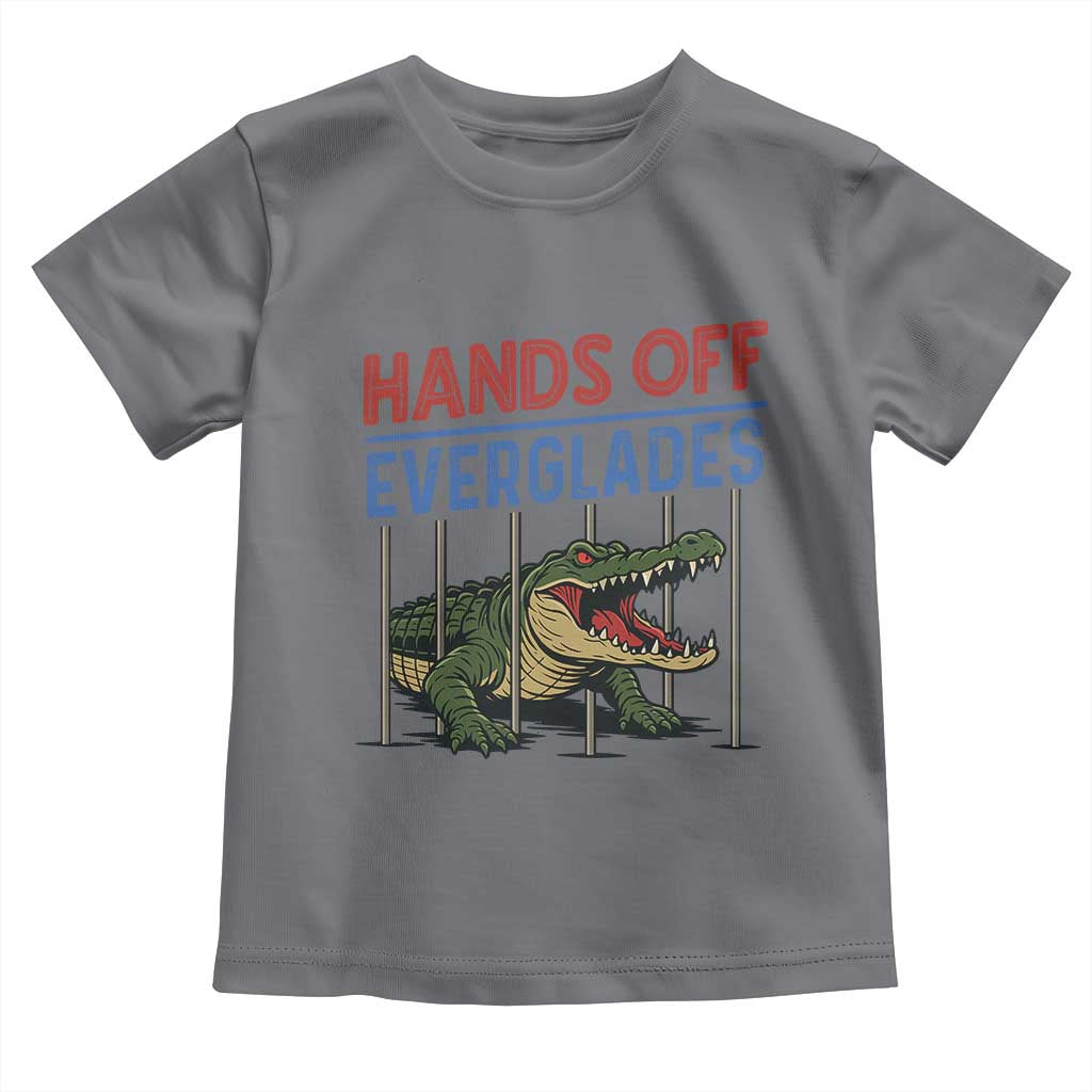 Hands Off Everglades Toddler T Shirt Alligator Protest - Wonder Print Shop
