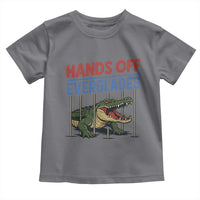 Hands Off Everglades Toddler T Shirt Alligator Protest - Wonder Print Shop