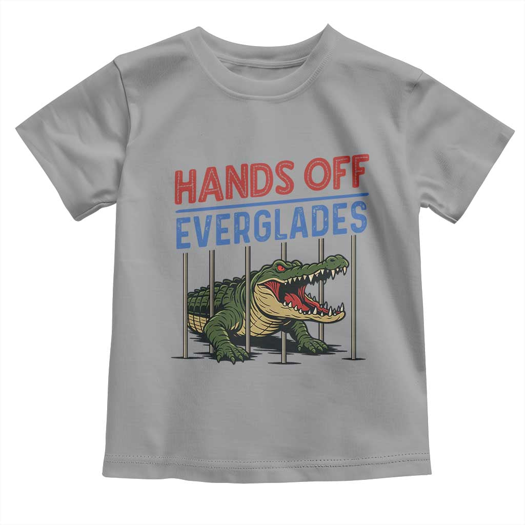 Hands Off Everglades Toddler T Shirt Alligator Protest - Wonder Print Shop