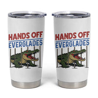 Hands Off Everglades Tumbler Cup Alligator Protest - Wonder Print Shop