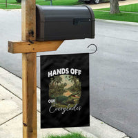 Hands Off Our Everglades Garden Flag Vintage Alligator Swamp - Wonder Print Shop