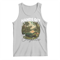 Hands Off Our Everglades Tank Top Vintage Alligator Swamp - Wonder Print Shop