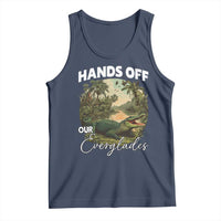 Hands Off Our Everglades Tank Top Vintage Alligator Swamp - Wonder Print Shop