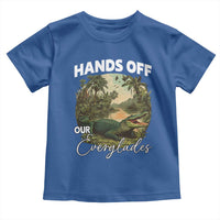 Hands Off Our Everglades Toddler T Shirt Vintage Alligator Swamp - Wonder Print Shop