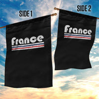 Vintage France Flag Distressed Retro Graphic Garden Flag Patriotic French Heritage Pride Gift